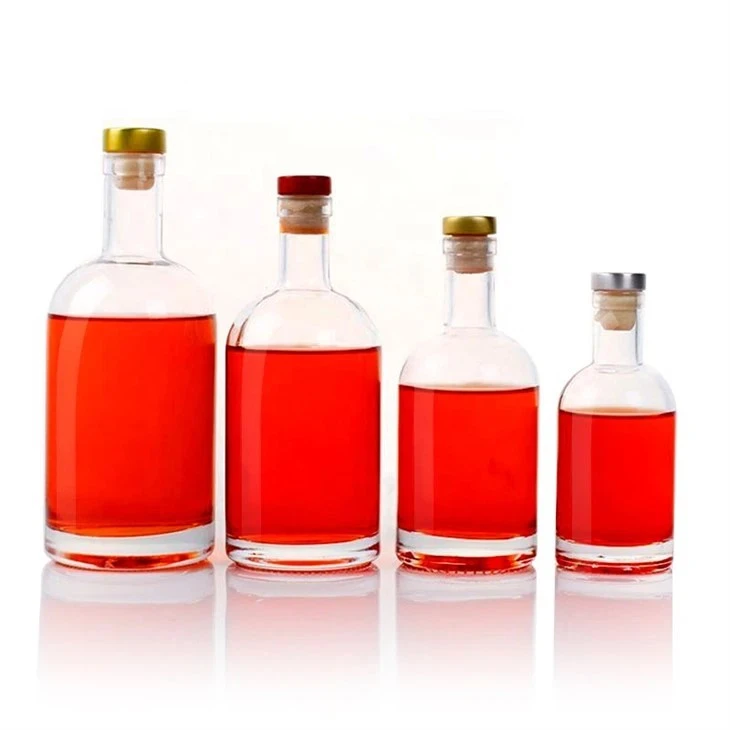 Transparent Vodka Wine Bottles factory